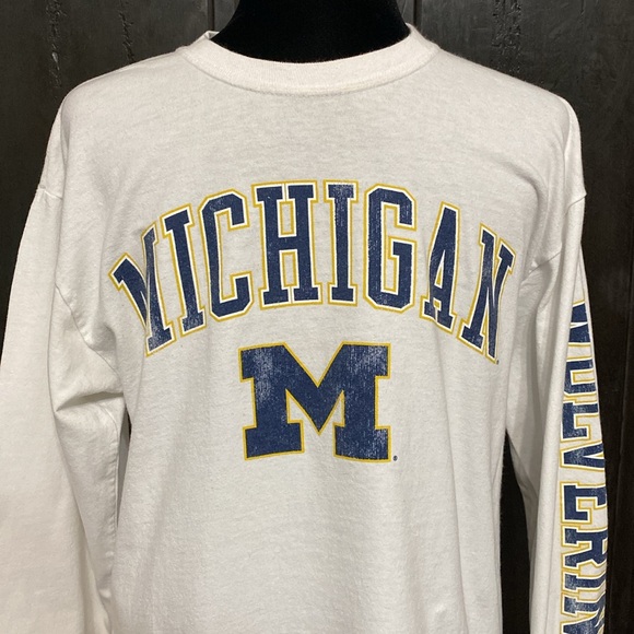 Fanatics Michigan University unisex longsleeves t-shirt- size Medium - Picture 3 of 8